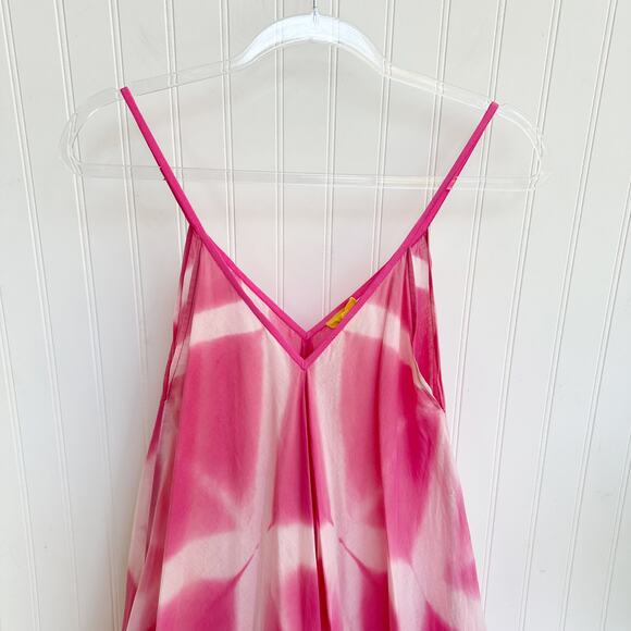 Roberta Roller Rabbit Pink Asymmetrical Sundress - Picture 2 of 8
